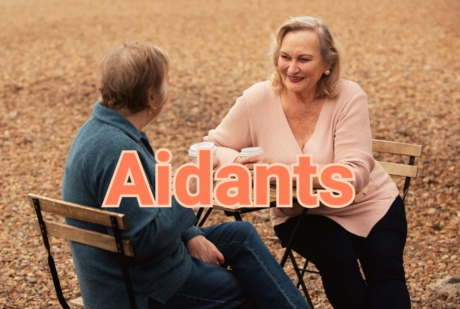 personne agée aidante d'une autre personne agée
